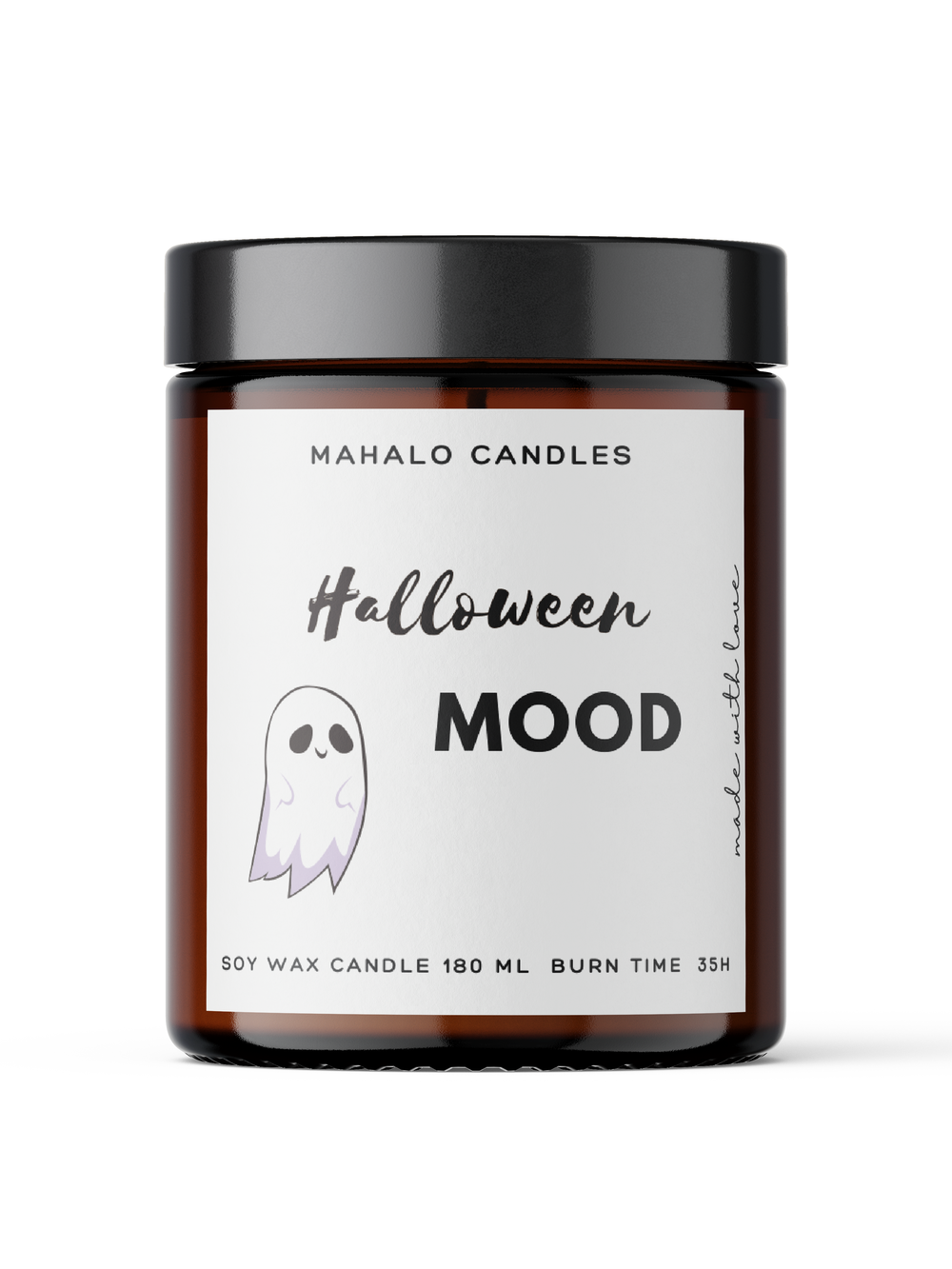 Świeca sojowa HALLOWEEN MOOD 180ml Handmade MahaloCandles