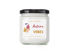 Świeca sojowa AUTUMN VIBES 180ml Handmade MahaloCandles