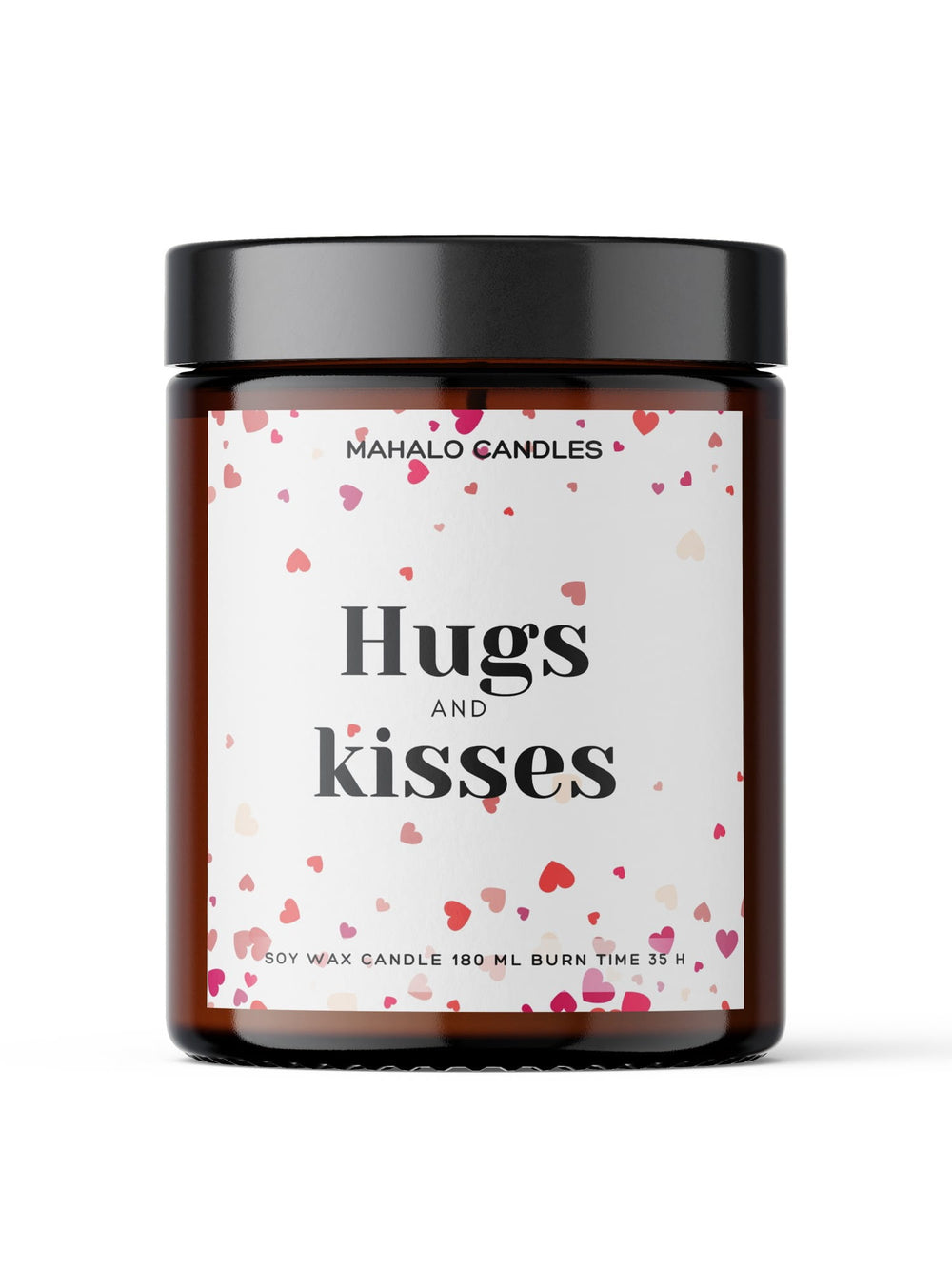 Świeca sojowa WALENTYNKI 180ml Handmade MahaloCandles