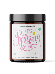 Świeca sojowa zapachowa It's Spring Time – 180ml – Mahalo Candles