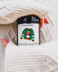 Świeca sojowa zapachowa Sweater Weather – 180ml – Mahalo Candles