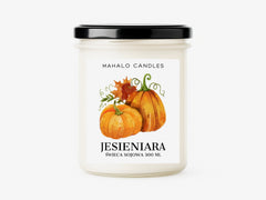 Jesieniara – świeca sojowa 300 ml – MahaloCandles