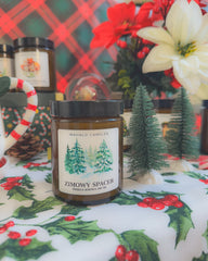 Zimowy Spacer – Świeca Sojowa 180 ml – MahaloCandles