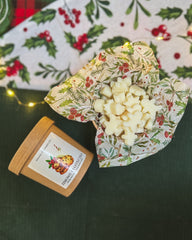 🍪 Wosk Sojowy – Zimowe Ciasteczka 60 g - MahaloCandles