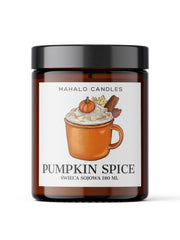 Pumpkin Spice – świeca sojowa 180 ml – MahaloCandles