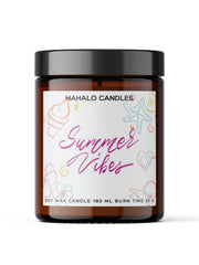 Świeca sojowa SUMMER VIBES 180ml Handmade MahaloCandles