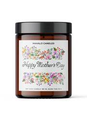 Świeca sojowa zapachowa Piwonia – Happy Mother’s Day – 180ml – Mahalo Candles