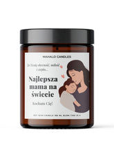 Świeca sojowa zapachowa Piwonia DLA MAMY – 180ml – Mahalo Candles