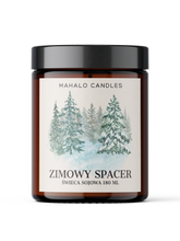 Zimowy Spacer – Świeca Sojowa 180 ml – MahaloCandles
