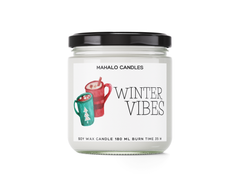 Świeca sojowa 180ml SWEATER WEATHER Handmade MahaloCandles