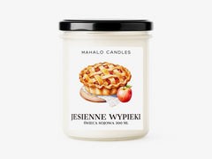 Jesienne Wypieki – świeca sojowa 300 ml – MahaloCandles
