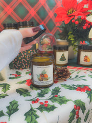 Świąteczny Cynamon – Świeca Sojowa 180 ml – MahaloCandles