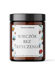 Świeca sojowa zapachowa - 180 ml - Wieczór bez bzyczenia - Mahalo Candles