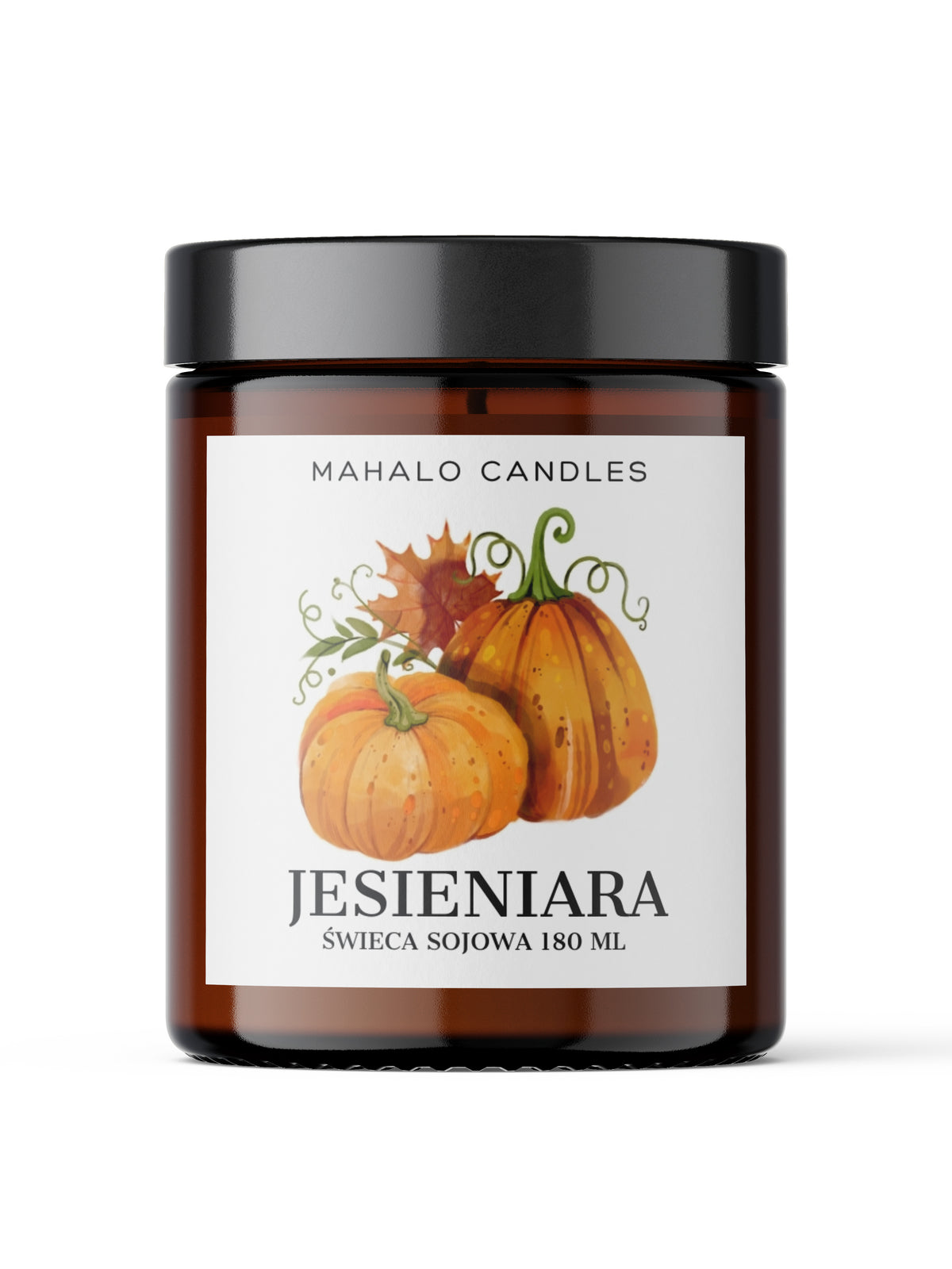 Jesieniara – świeca sojowa 180 ml – MahaloCandles