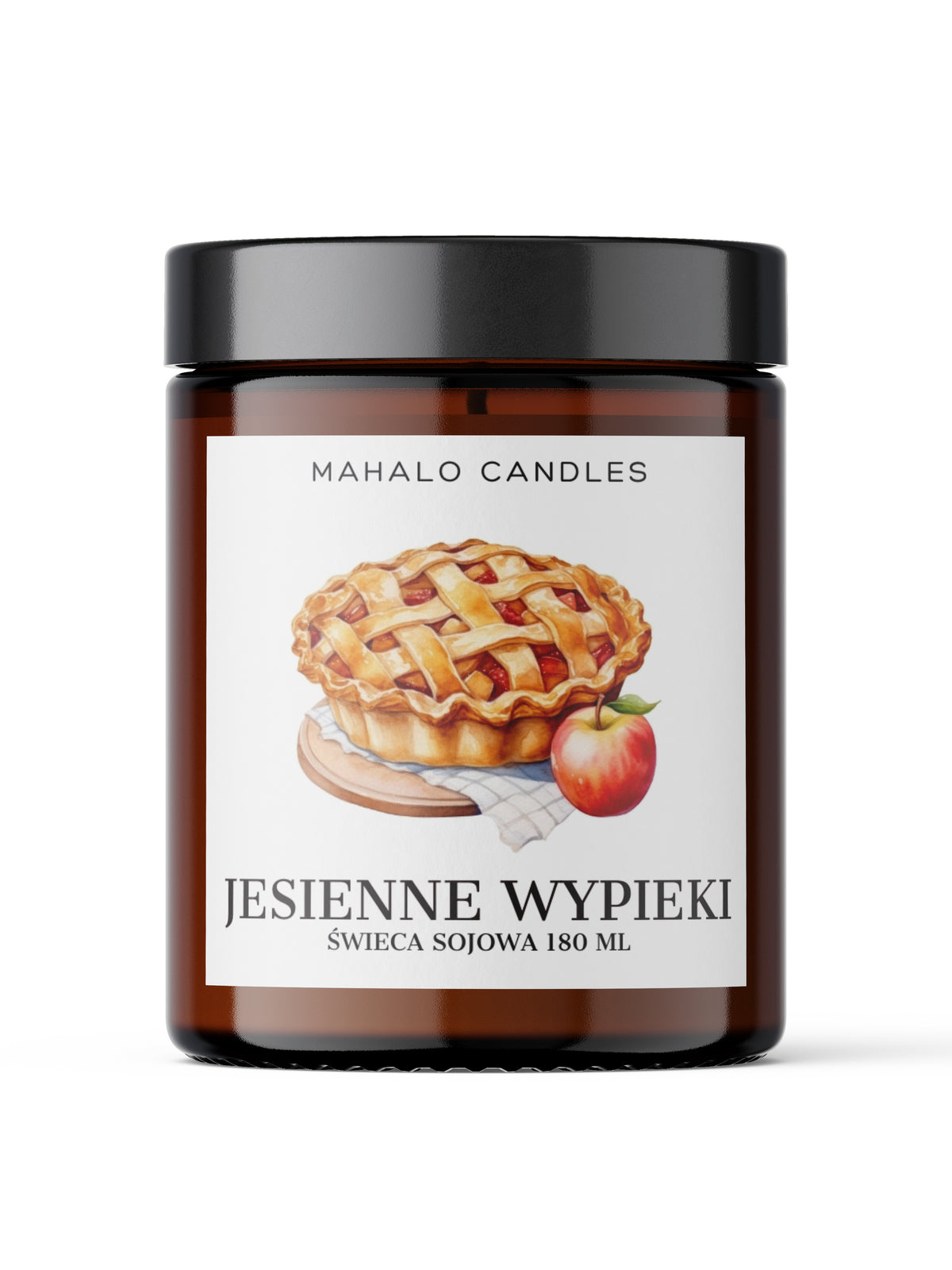 Jesienne Wypieki – świeca sojowa 180 ml – MahaloCandles